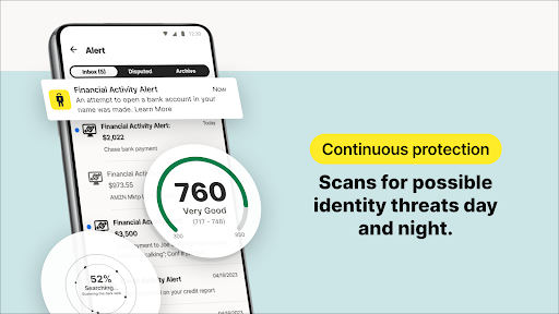 Screenshot of LifeLock Identity by Norton
