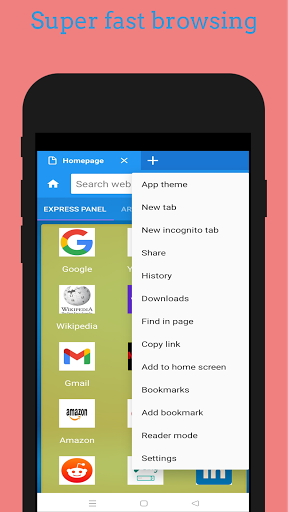 US BROWSER Screen 2