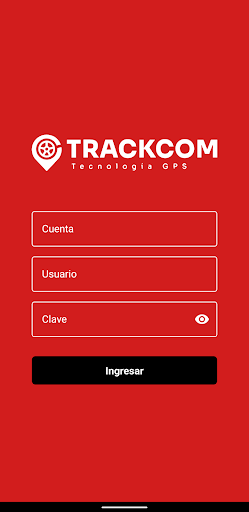 Android application TRACKCOM screenshort