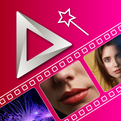 Photo Video Editor Slideshow logo