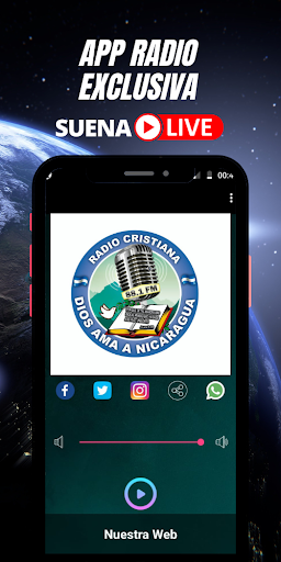 Android application Dios ama a Nicaragua screenshort