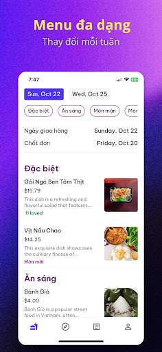 Vocado: Vietnamese cuisine Screen 3