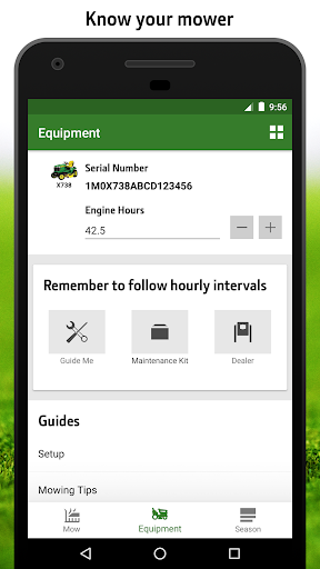 Screenshot of MowerPlus