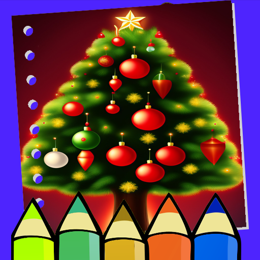 Christmas Tree Coloring Game