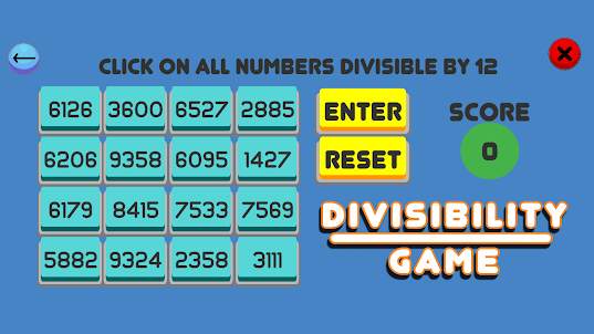 Divisibility Game