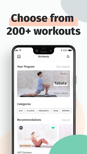 8fit Workouts & Meal Planner 21.02.0 screenshots 1