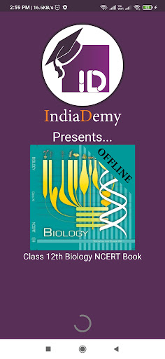 Android application NCERT biology class 12-OFFLINE screenshort