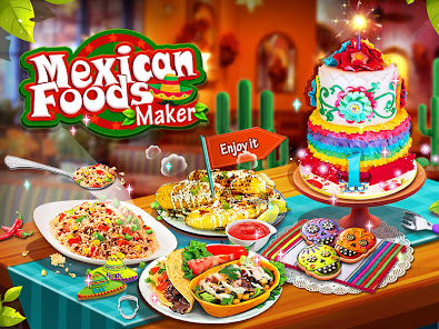 Screenshot 1 Mexican Foods: Cooking Games android