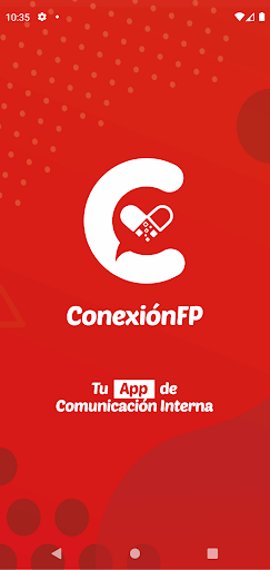 Android application Conexión FP screenshort