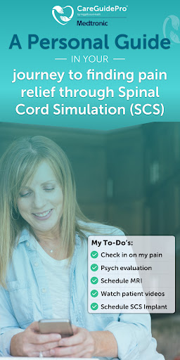 Android application CareGuidePro screenshort
