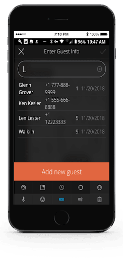 ResEasy Reservation System Screen 2