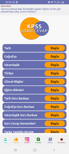 KPSS-AGS Soru Cevap - 2025 Screenshot 1 - AppWisp.com