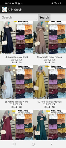 Android application Anik Grosir Surabaya screenshort