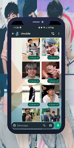 Wonwoo Animated WASticker Screen 3