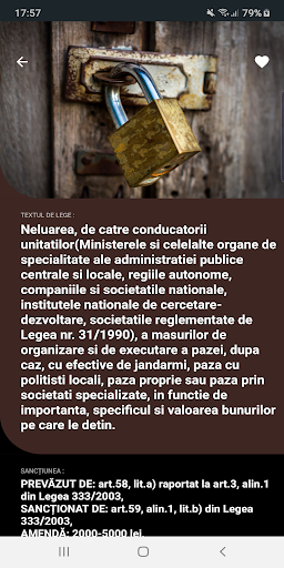 Amenzi Pază și Acte de Comerț Screen 2
