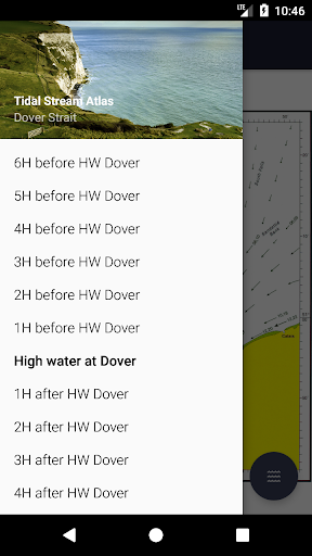 Tidal Stream Atlas, Dover Screen 3