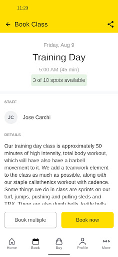 The Training Lab Screen 3