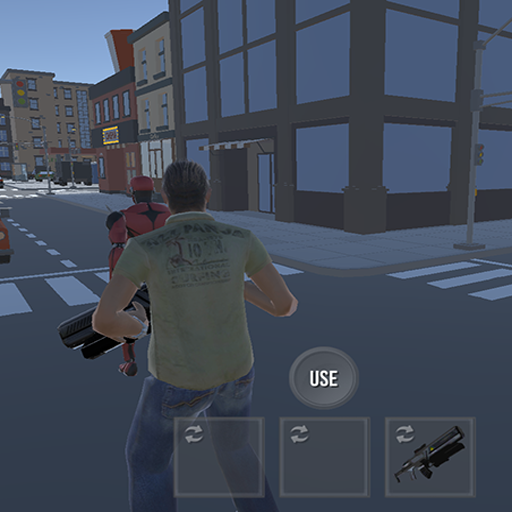Man On Robo City Crash logo