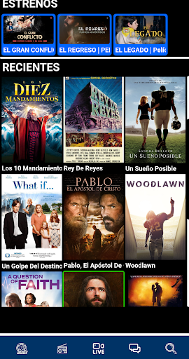 Android application Películas Cristianas 10.0 screenshort