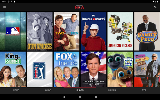 Screenshot of Cunningham TV Now