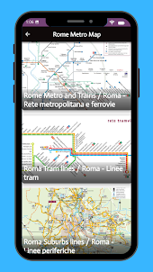 Rom U-Bahn-Karte