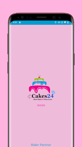 Android application Cakes24 Rider screenshort