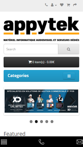 Android application appytek screenshort