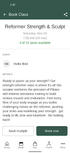 Mae Pilates Screenshot 3 - AppWisp.com