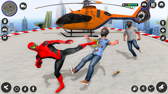 Flying Spider Miami Crime Game