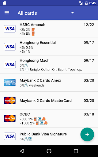 Credit Card Manager 17