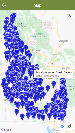 Idaho Campgrounds