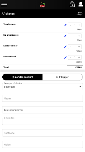 Restaurant de Kers Screen 3