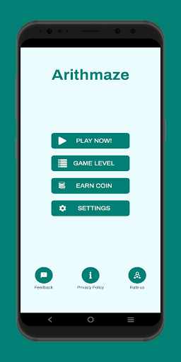 Android application Arithmaze - Math Riddles screenshort