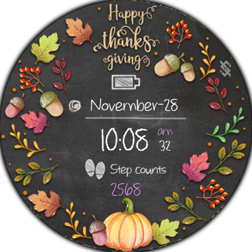 BFF16-Thanksgiving day Pumpkin logo