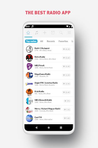 Radio Hungary - Radio FM Screenshot 1 - AppWisp.com