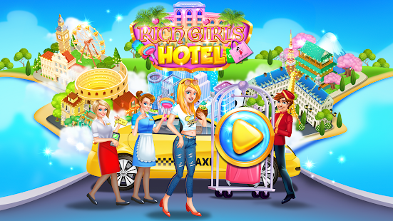 Rich Girls Hotel Shopping Game 1.4 screenshots 1