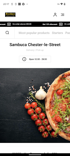 Android application Sambuca Chester-Lee-Street screenshort