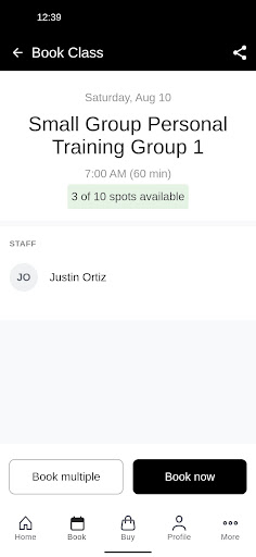 Flahive’s Training Screen 3