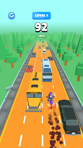 Android application Deadly Motoracer screenshort