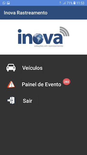 Inova Rastreamento Screen 2