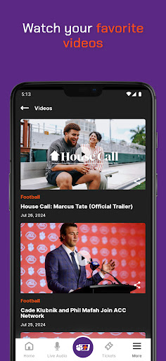 Clemson Tigers Screen 3