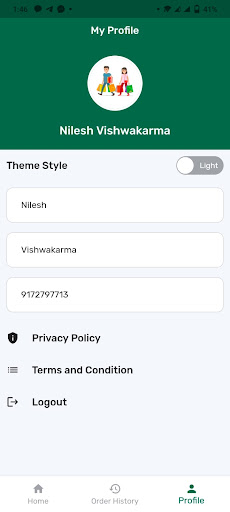 Arcifresh Delivery Partner Screen 3