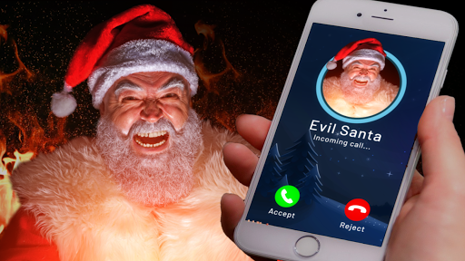 Evil Santa Call Prank