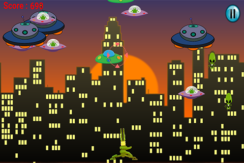 Battle For Earth : Alien Shoot Screen 2