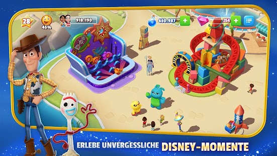 צילום מסך של Disney Magic Kingdoms