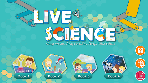 Android application Live Science AR screenshort