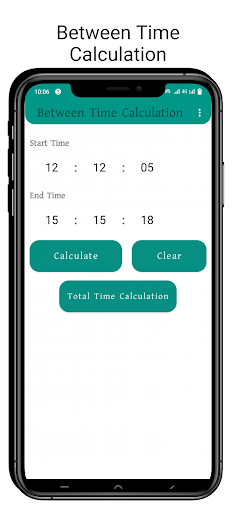 Time Duration Calculation Screen 2