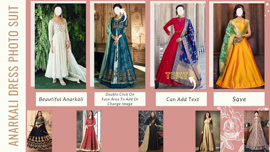 Anarkali Dress Photo Suit New 1.11 APK screenshots 1