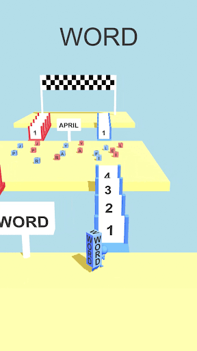 Android application Text Gate Race screenshort