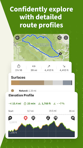 komoot - hike, bike & run - Health & Fitness - apps
